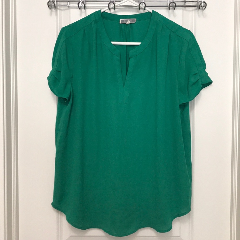 Short sleeve blouse